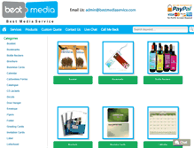 Tablet Screenshot of bestmediaservice.com